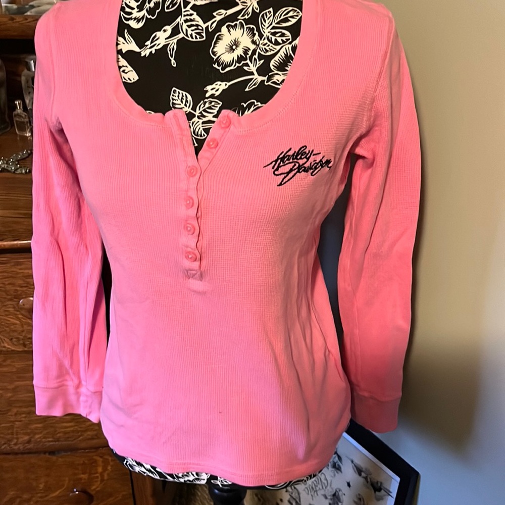 Harley Davidson thermal long sleeve top